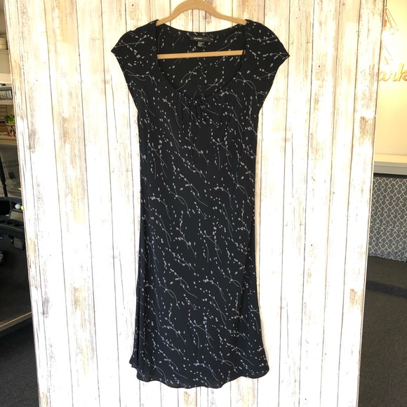 DKNY Petite floral cap sleeve dress - Picture 1 of 4